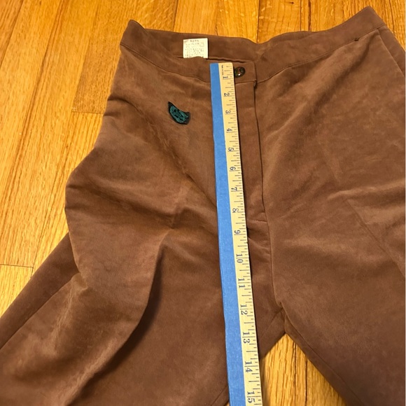 Rae Gurson Vintage Velvety Stirrup Pants-(30) approx S/6, black(j10 - Picture 5 of 15